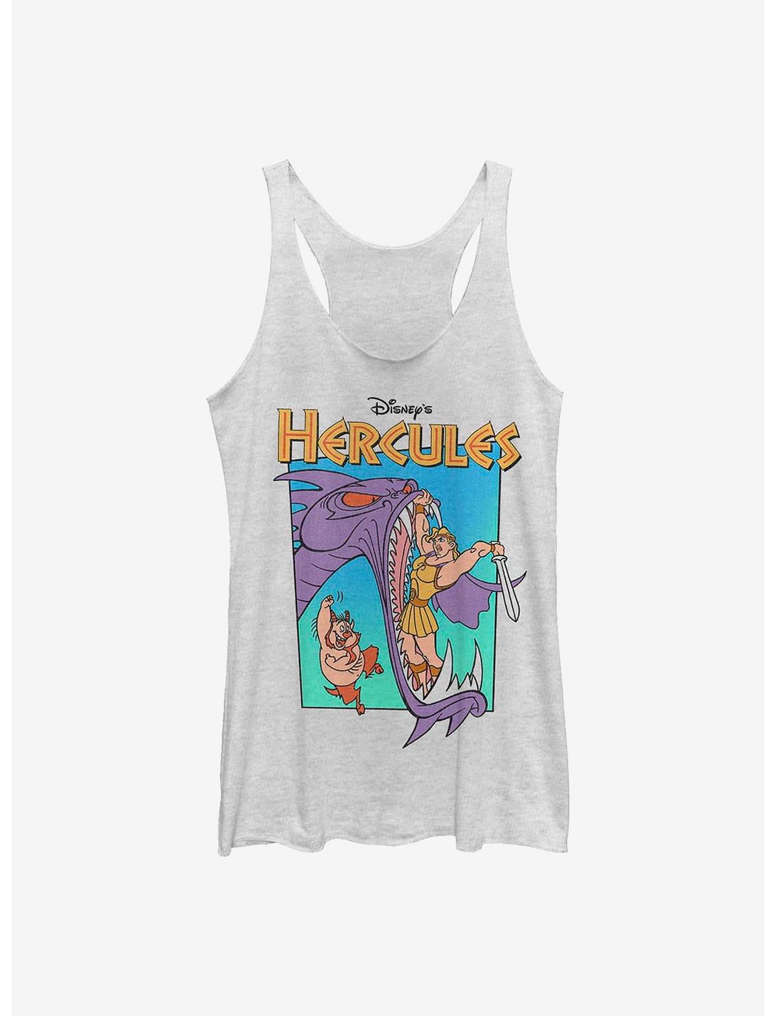 Disney Hercules Hydra Slayer Womens Tank Top, WHITE HTR, hi-res