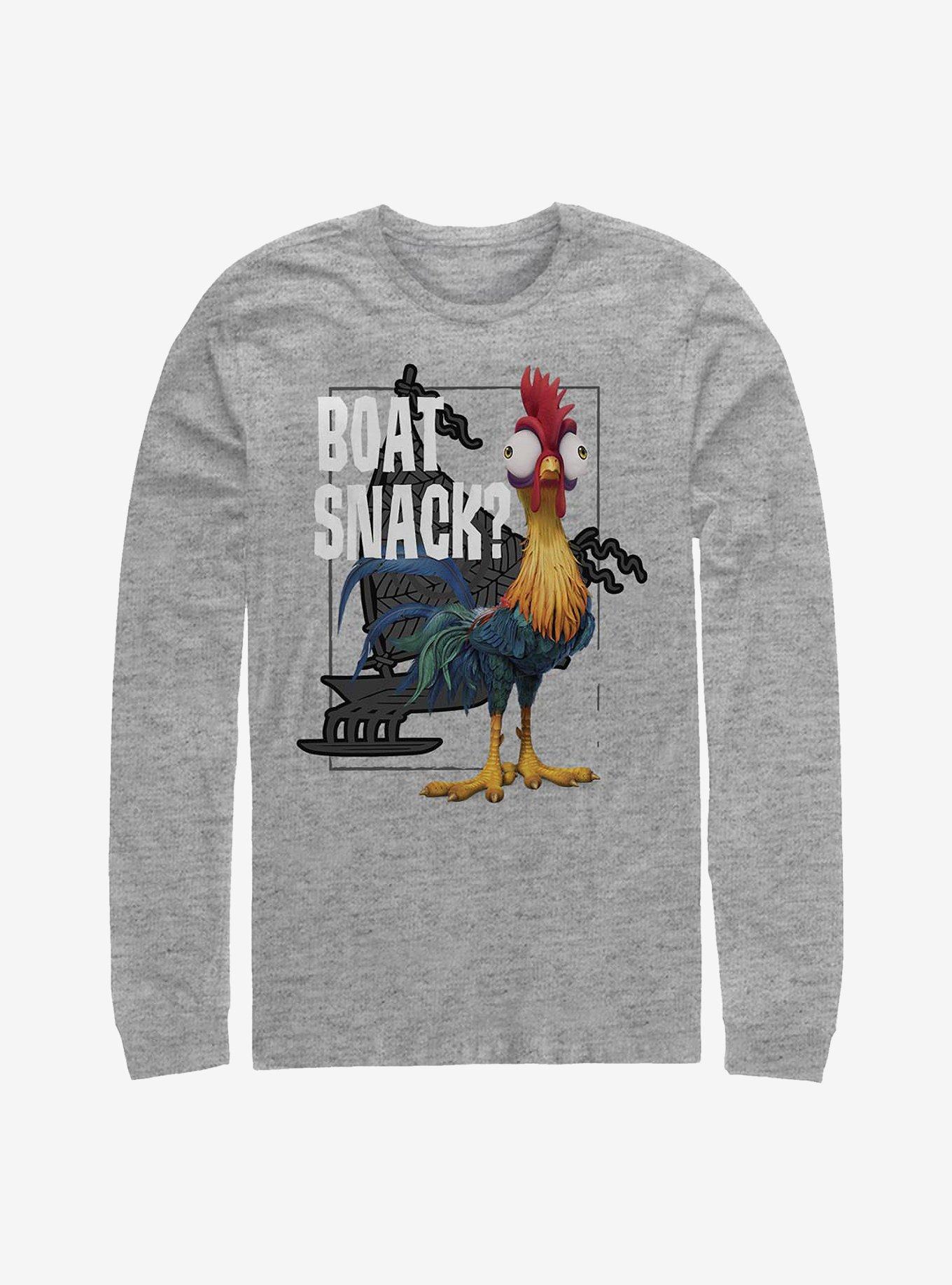 Disney Moana Road Snack Long-Sleeve T-Shirt, ATH HTR, hi-res