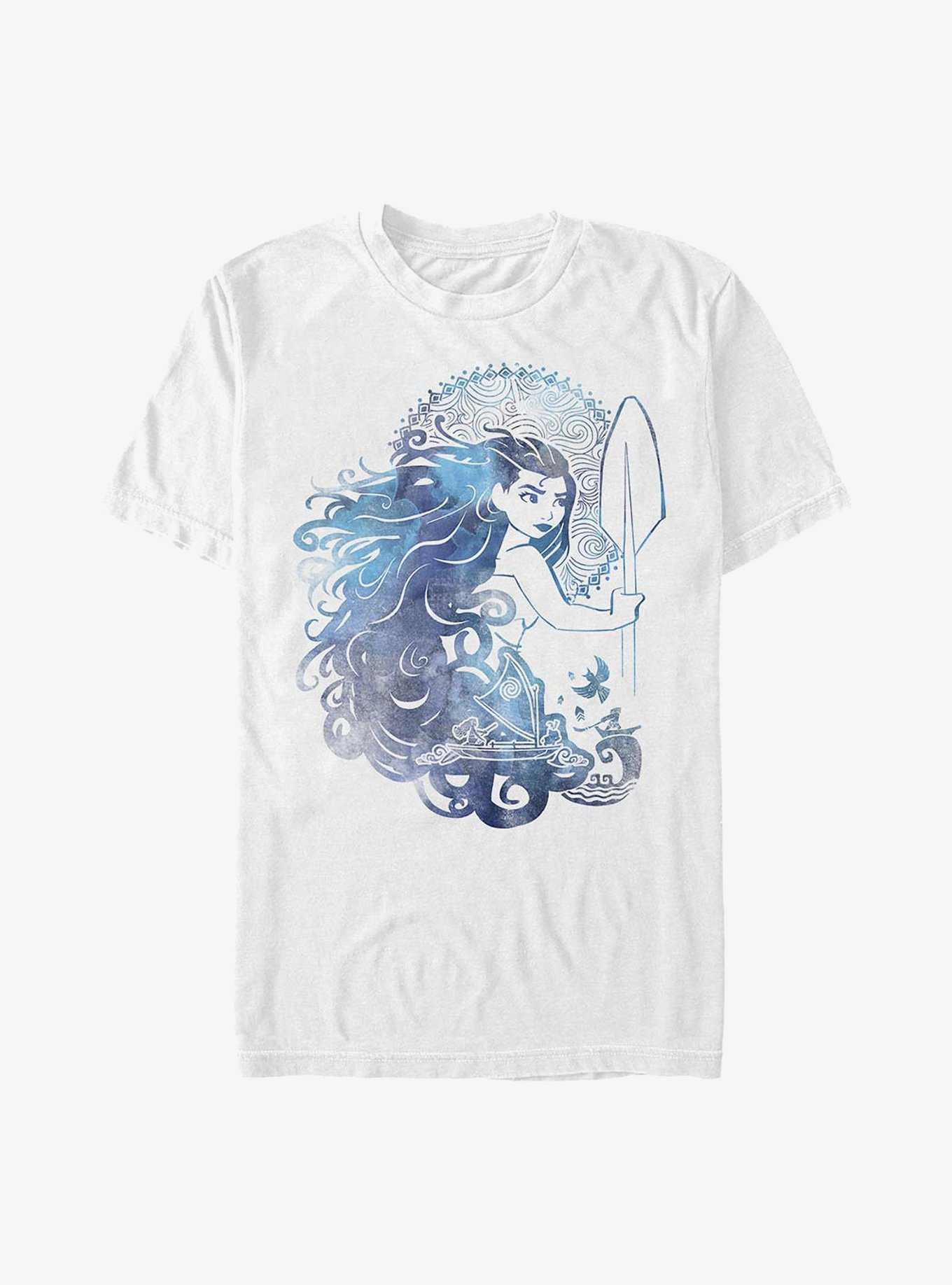 Disney Moana Ocean Hair T-Shirt, , hi-res