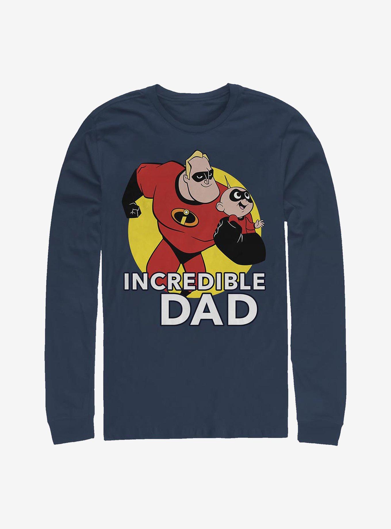 Disney Pixar The Incredibles Best Father Long-Sleeve T-Shirt, , hi-res