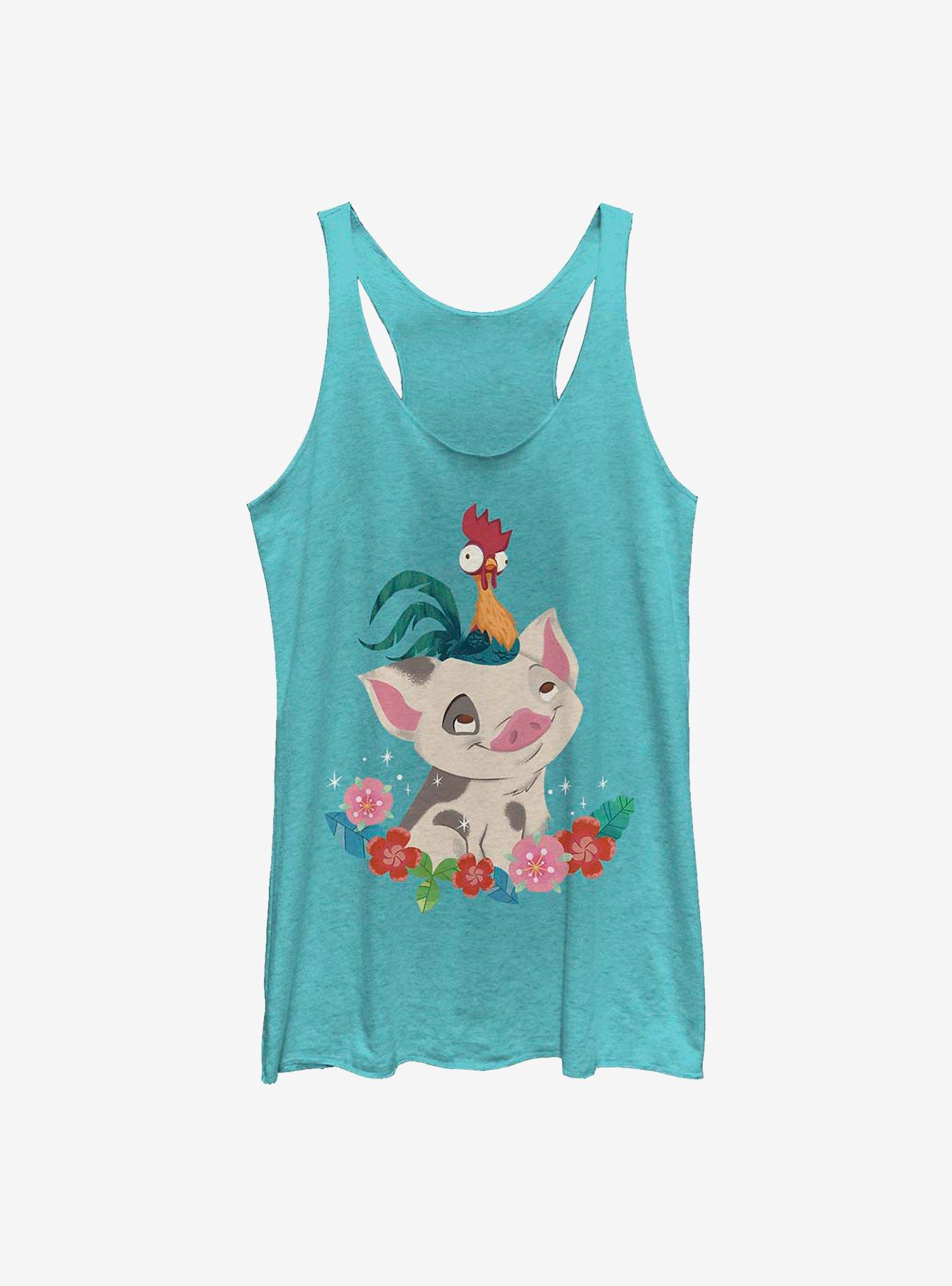 Disney Moana Tropical Buddies Womens Tank Top, , hi-res