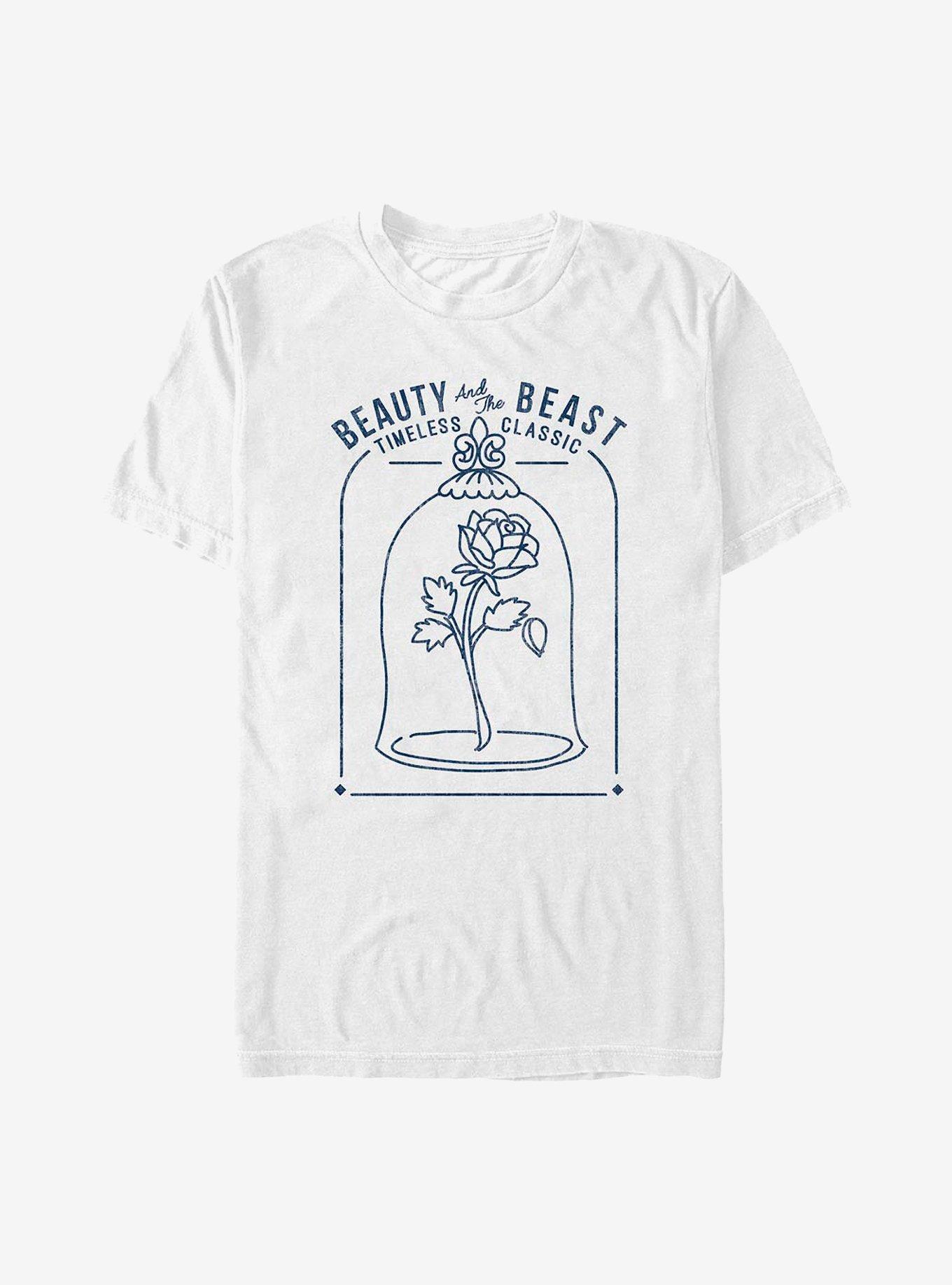 Disney Beauty And The Beast Old Tales T-Shirt, WHITE, hi-res