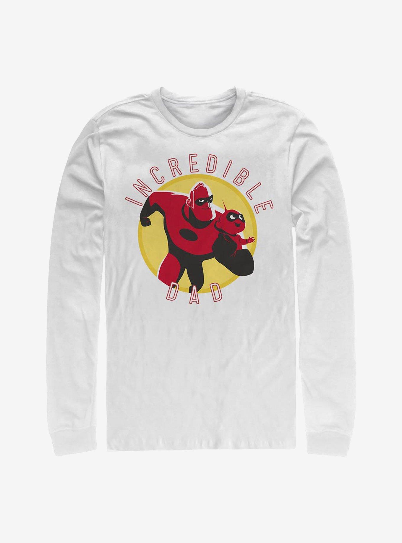Disney Pixar The Incredibles Incredible Dad Circle Long-Sleeve T-Shirt, , hi-res