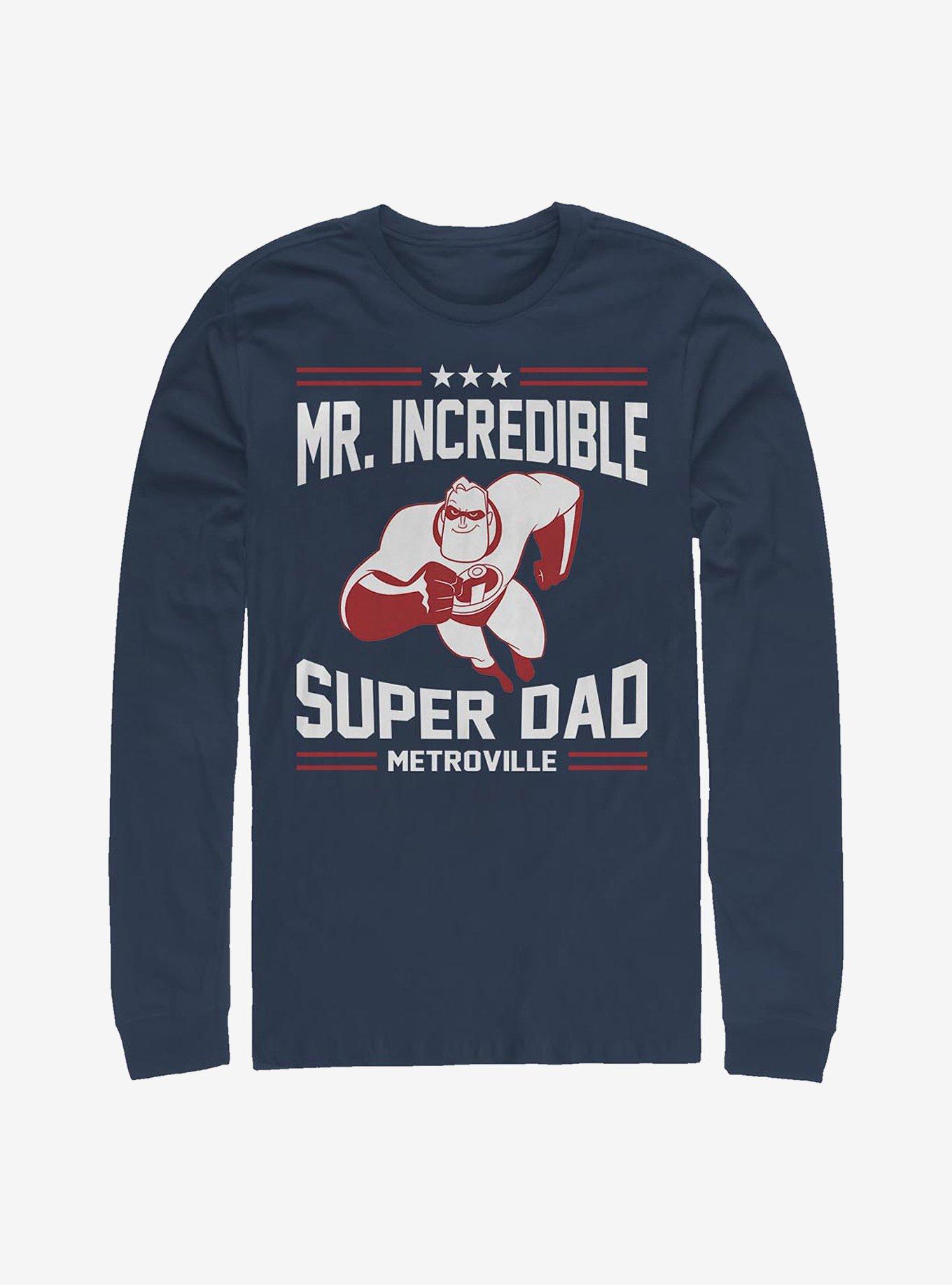 Disney Pixar The Incredibles Sporty Super Dad Long-Sleeve T-Shirt, , hi-res