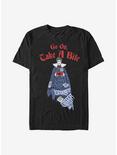 Disney Snow White And The Seven Dwarfs Evil Queen Word Fill T-Shirt, BLACK, hi-res