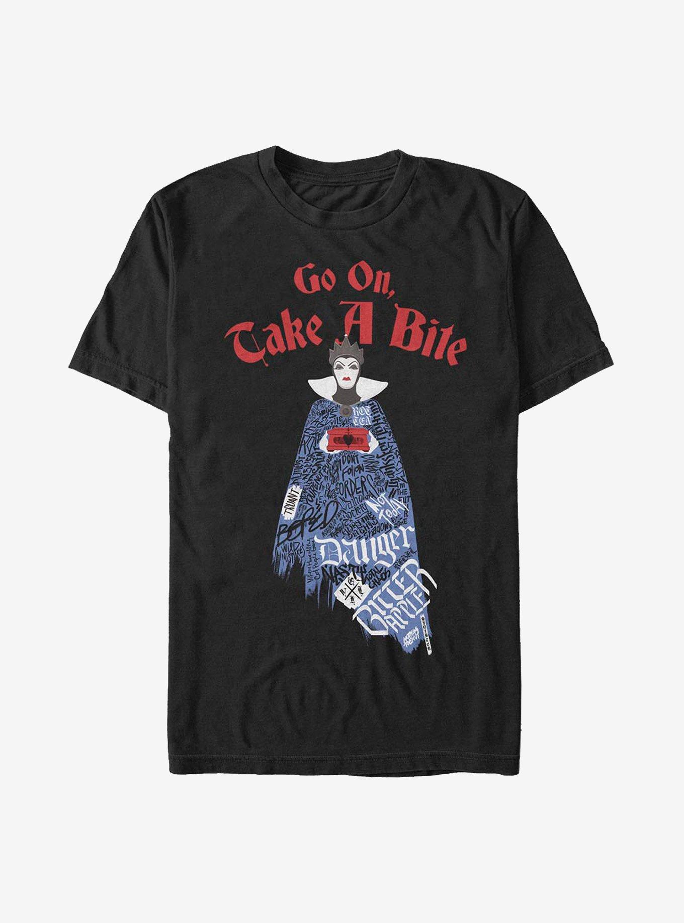 Disney Snow White And The Seven Dwarfs Evil Queen Word Fill T-Shirt, , hi-res