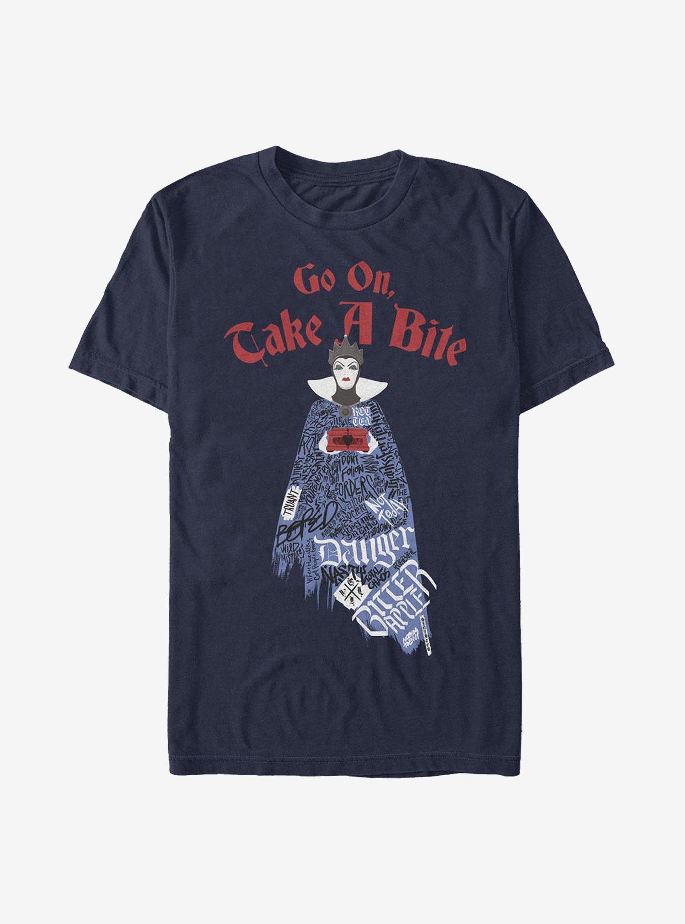 Disney Snow White And The Seven Dwarfs Evil Queen Word Fill T-Shirt, , hi-res