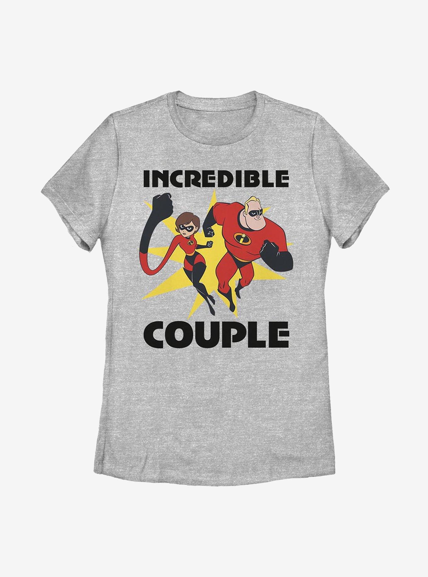 Disney Pixar The Incredibles Incredible Couple Womens T-Shirt, , hi-res
