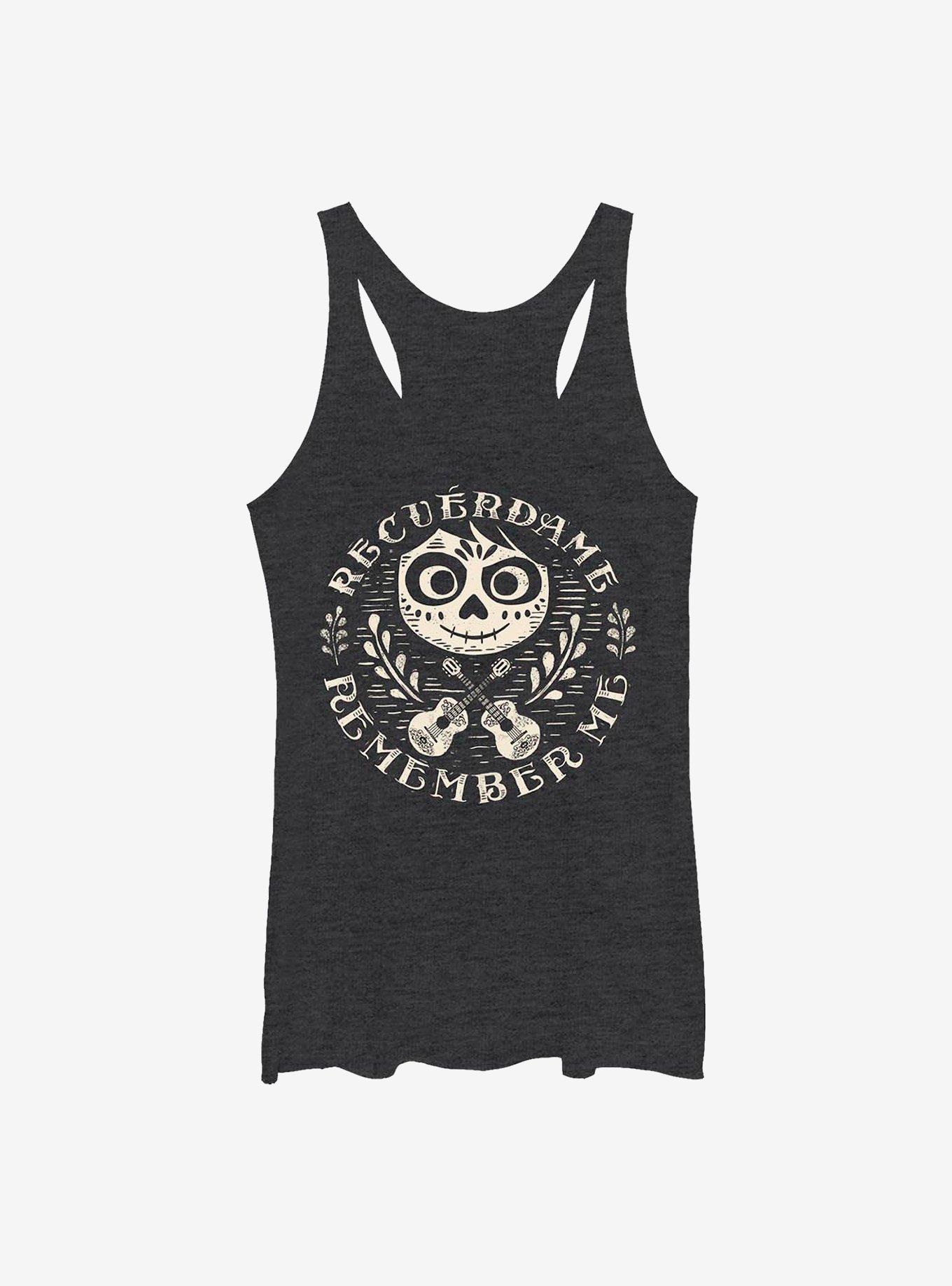 Disney Pixar Coco Circle Remember Womens Tank Top, , hi-res