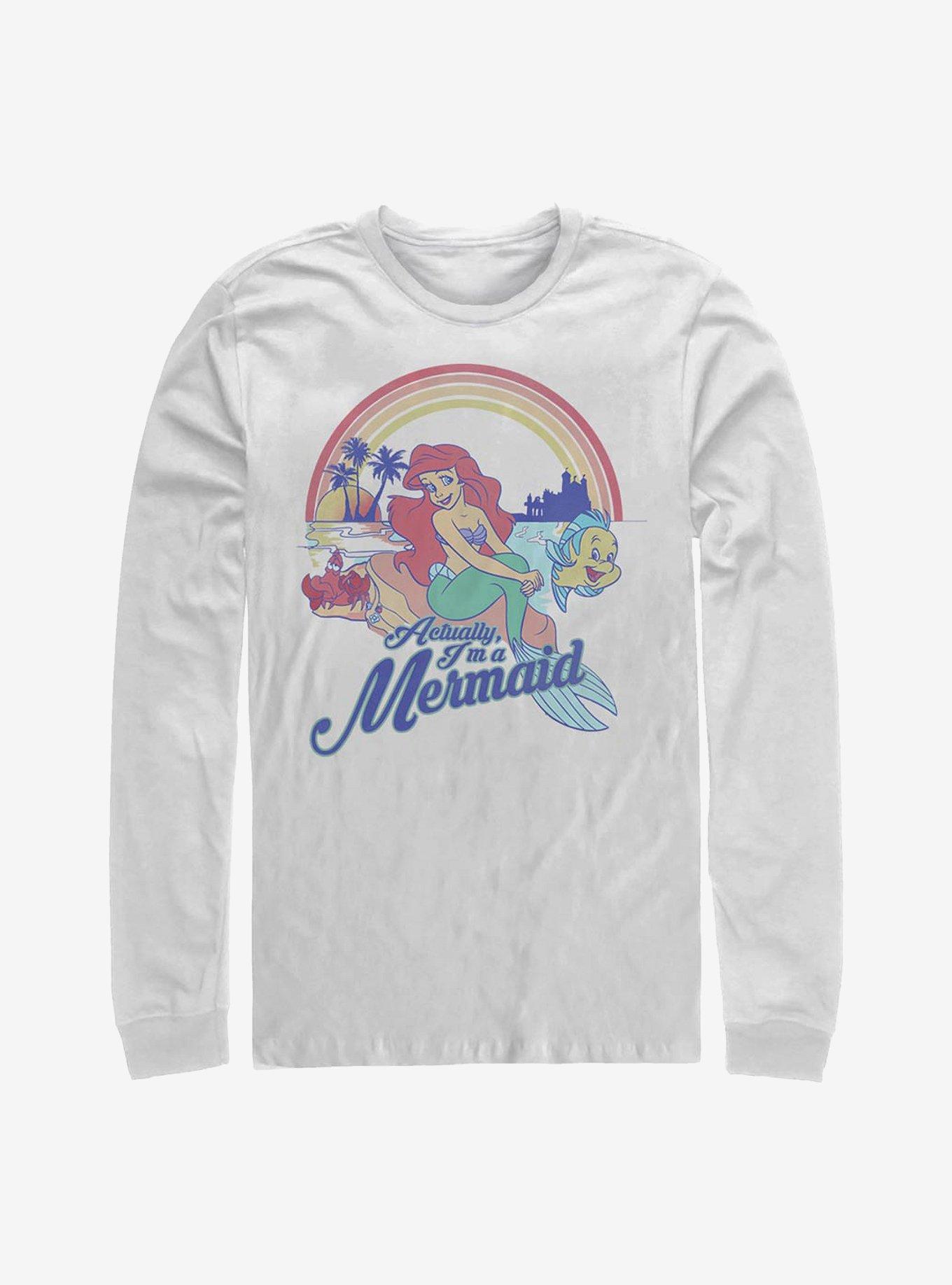 Disney The Little Mermaid Actual Mermaid Long-Sleeve T-Shirt, , hi-res