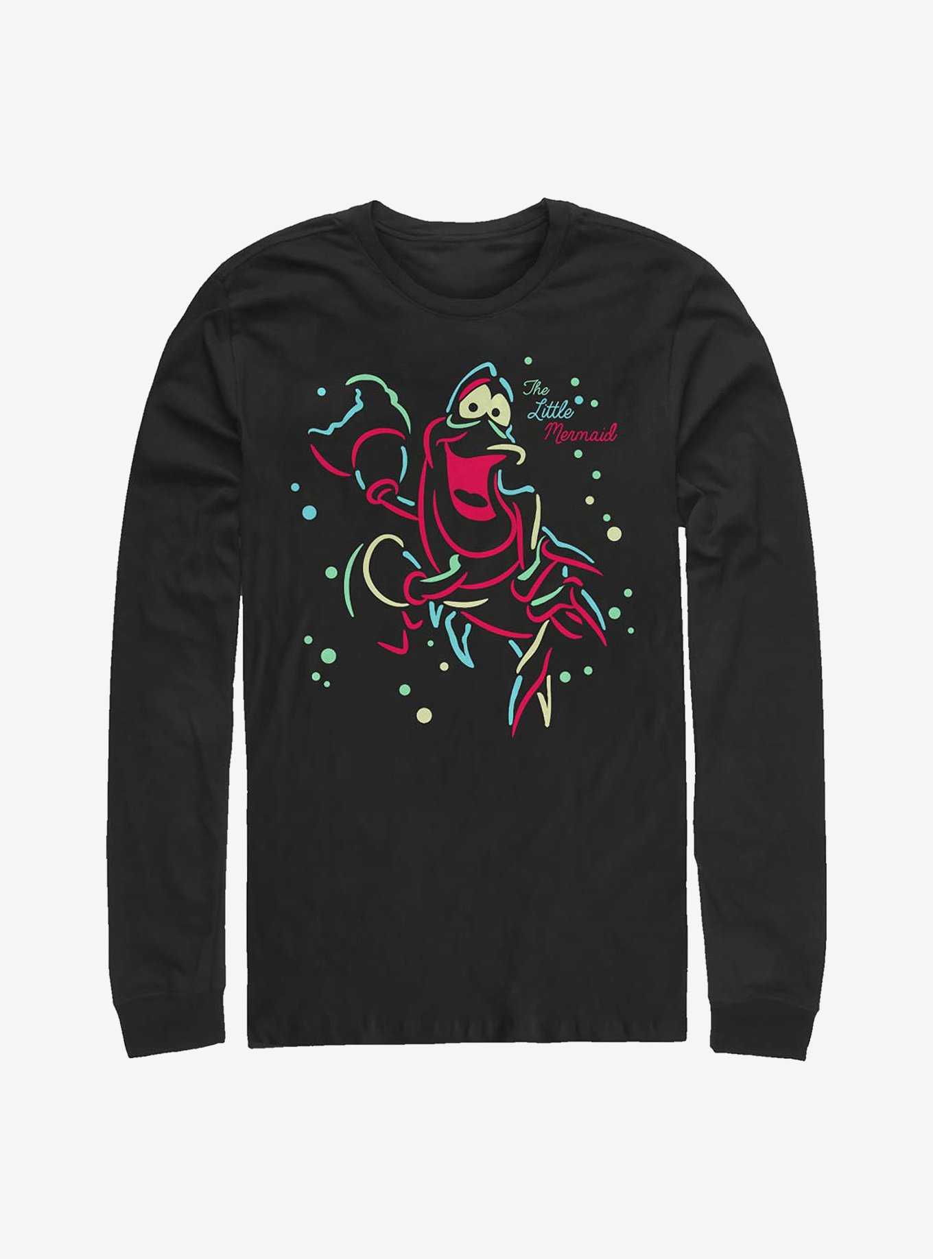Disney The Little Mermaid Crab Lights Long-Sleeve T-Shirt, , hi-res