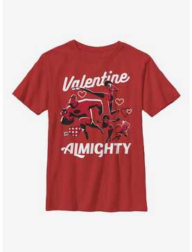 Disney Pixar The Incredibles Valentine Almighty Youth T-Shirt, , hi-res