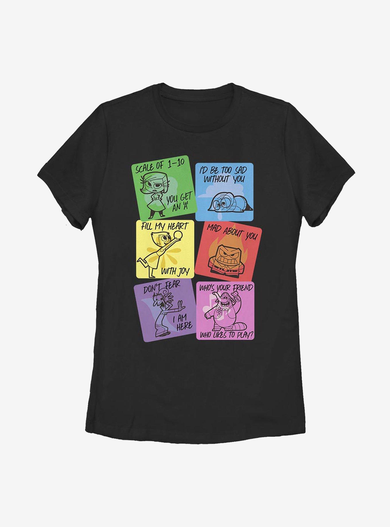 Disney Pixar Inside Out Vday Cards Womens T-Shirt, , hi-res