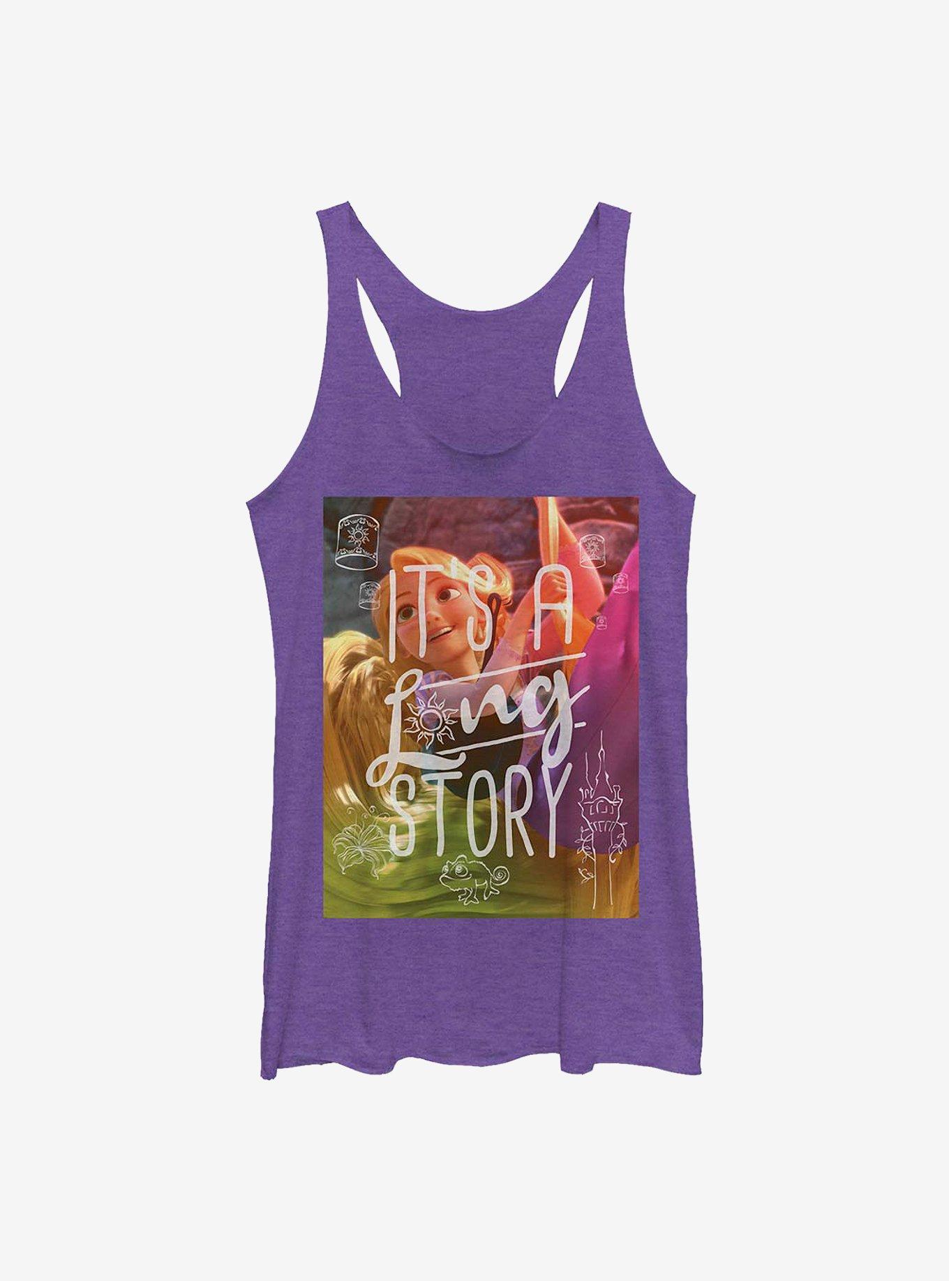 Disney Tangled Long Story Womens Tank Top, , hi-res