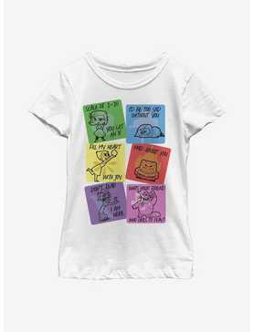 Disney Pixar Inside Out Vday Cards Youth Girls T-Shirt, , hi-res