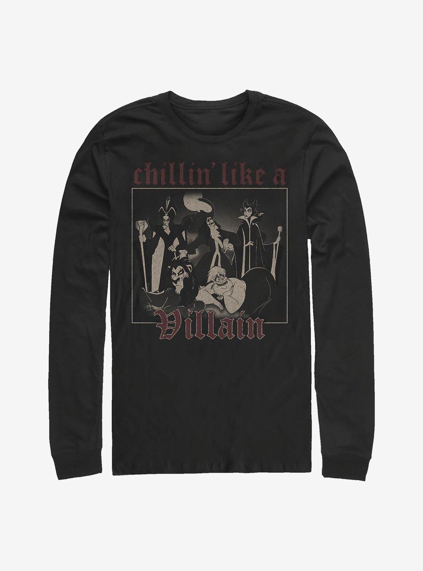 Disney Villains Villain Chill Long-Sleeve T-Shirt, , hi-res