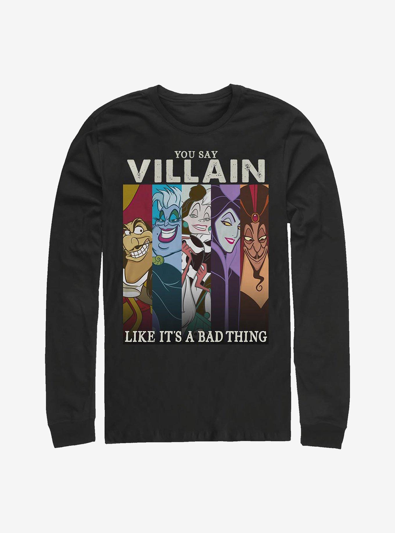 Disney Villains Villain Like Bad Long-Sleeve T-Shirt, , hi-res