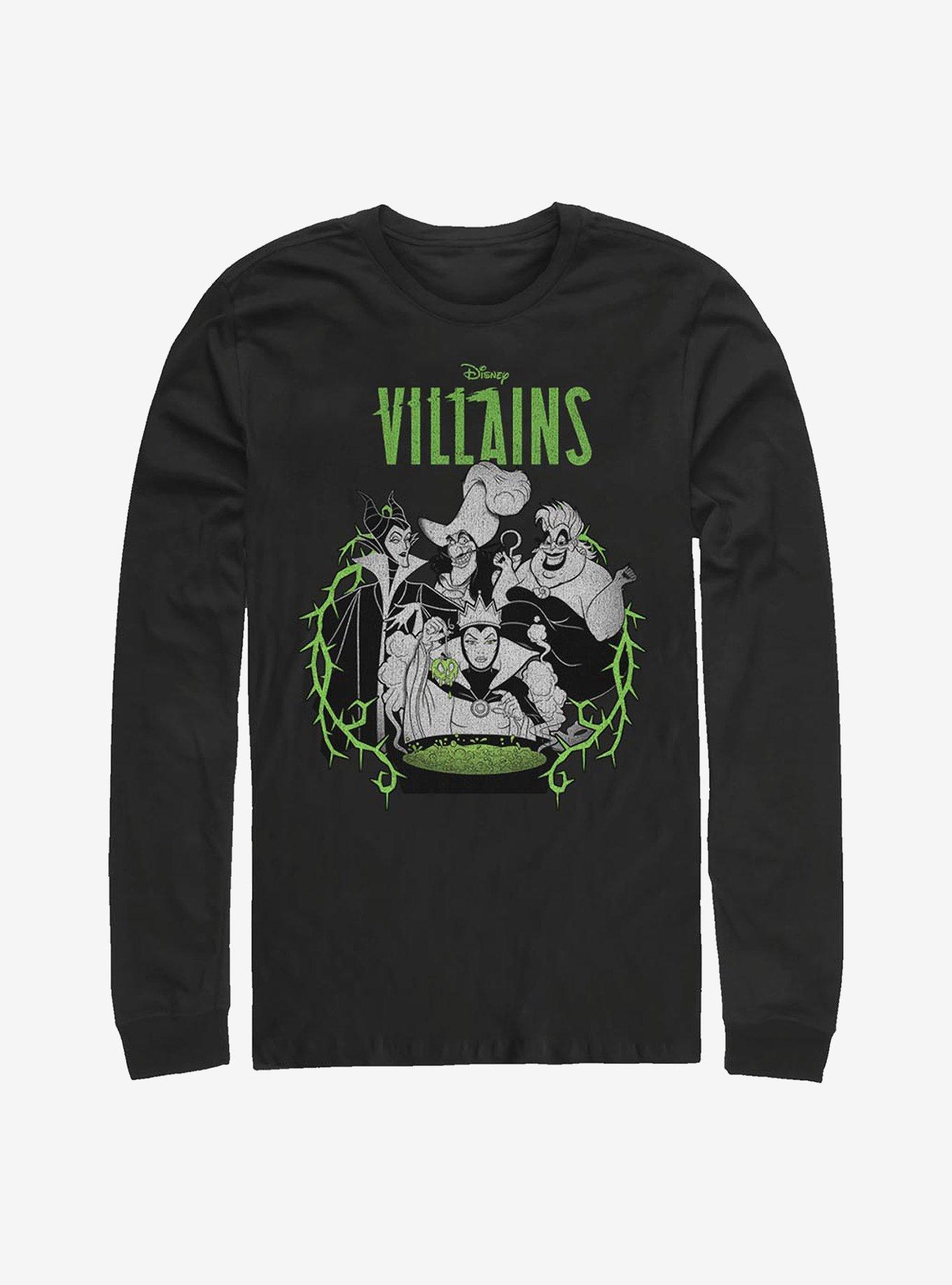 Disney Villains Villain Lockup Long-Sleeve T-Shirt, , hi-res