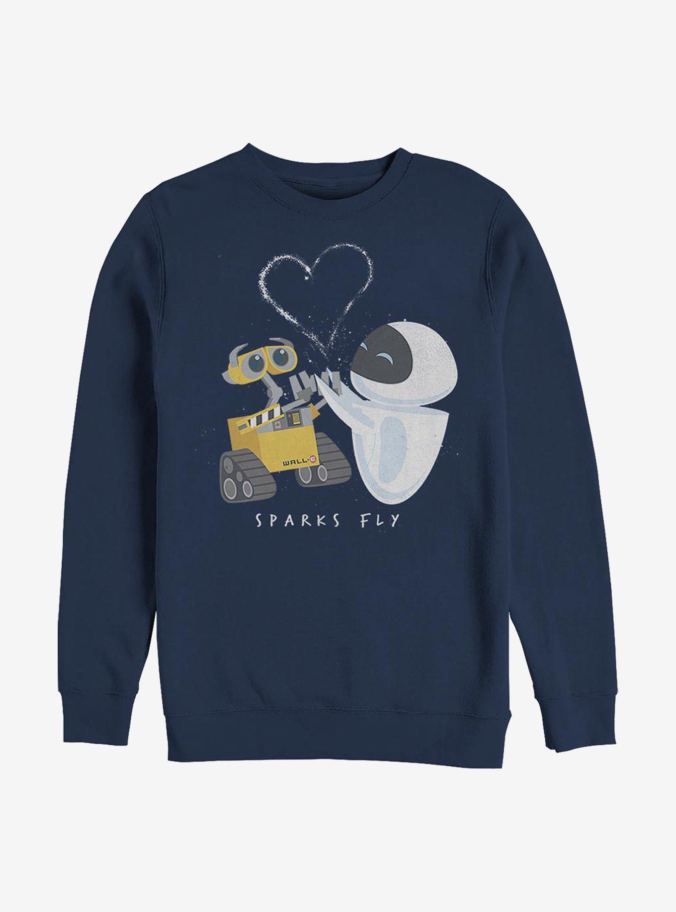 Disney Pixar WALL-E Sparks Fly Sweatshirt, , hi-res