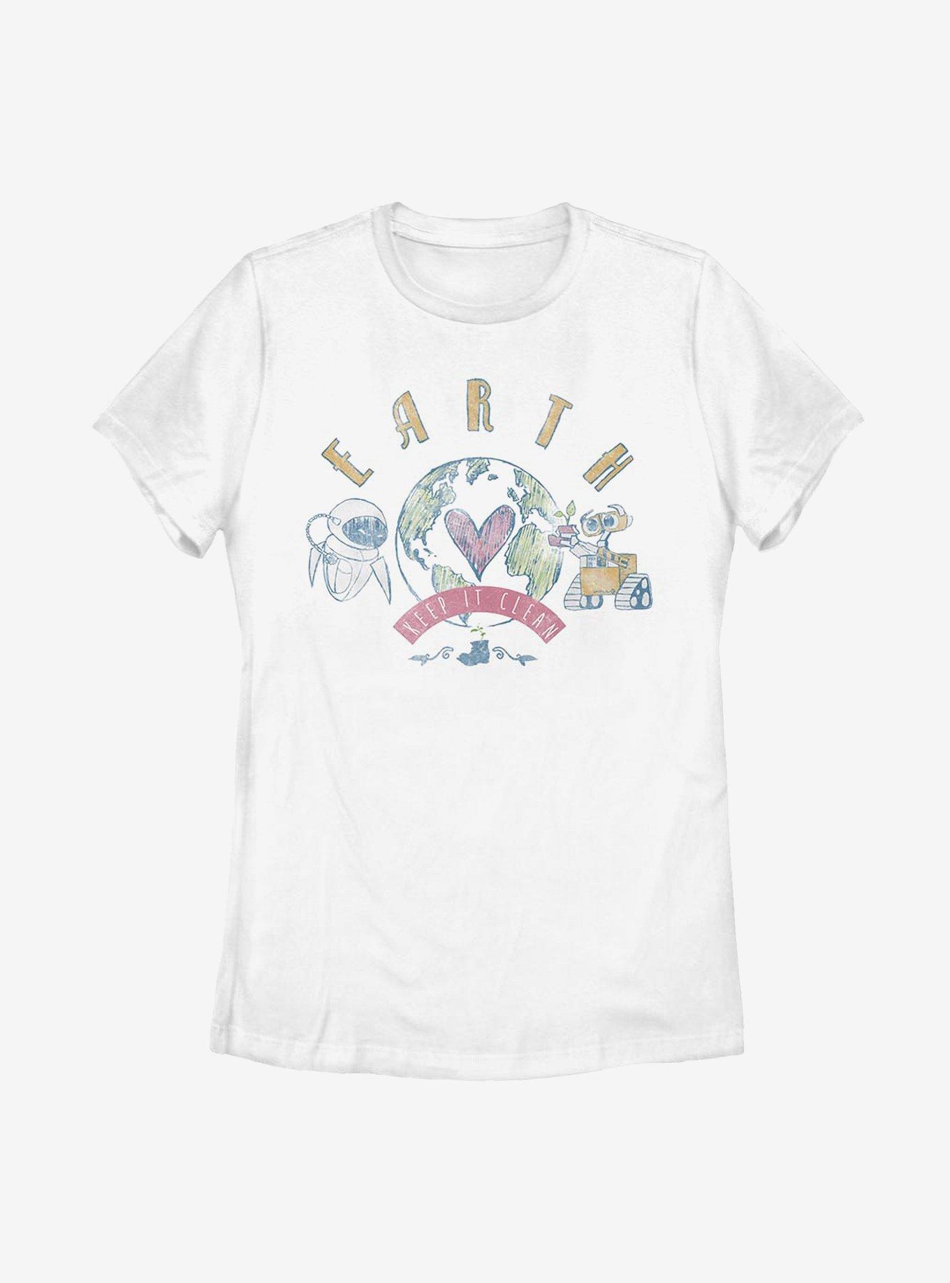 Disney Pixar WALL-E Ocean Love Womens T-Shirt, , hi-res