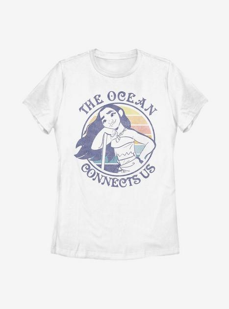 Disney Moana Sunset Moana Womens T-Shirt - WHITE | BoxLunch