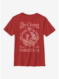 Disney Moana Connect Us Youth T-Shirt, RED, hi-res