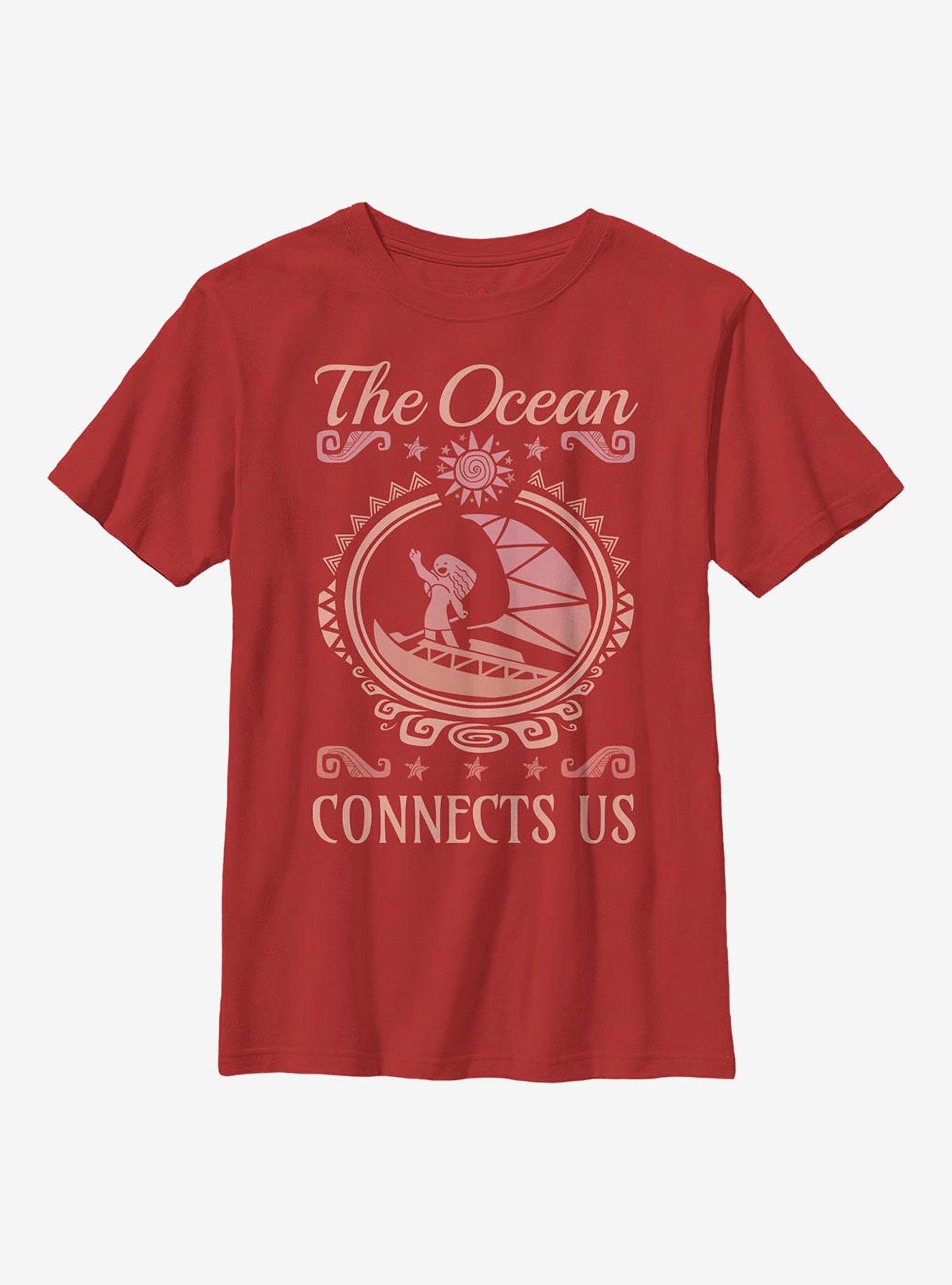 Disney Moana Connect Us Youth T-Shirt, , hi-res