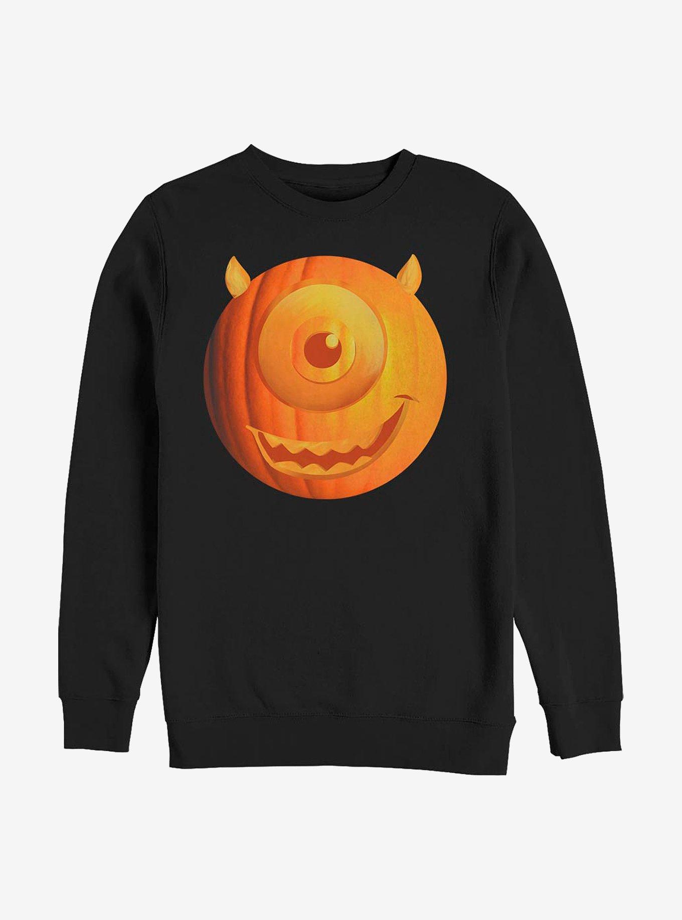 Disney Pixar Monsters University Pumpkin Mike Sweatshirt, , hi-res