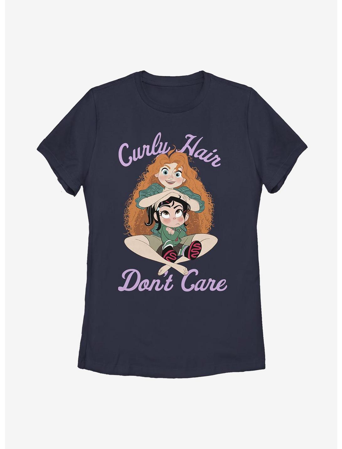 Disney Ralph Breaks The Internet Curly Merida Womens T-Shirt, NAVY, hi-res