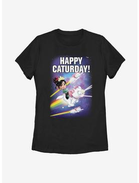 Disney Ralph Breaks The Internet Happy Caturday Stars Womens T-Shirt, , hi-res
