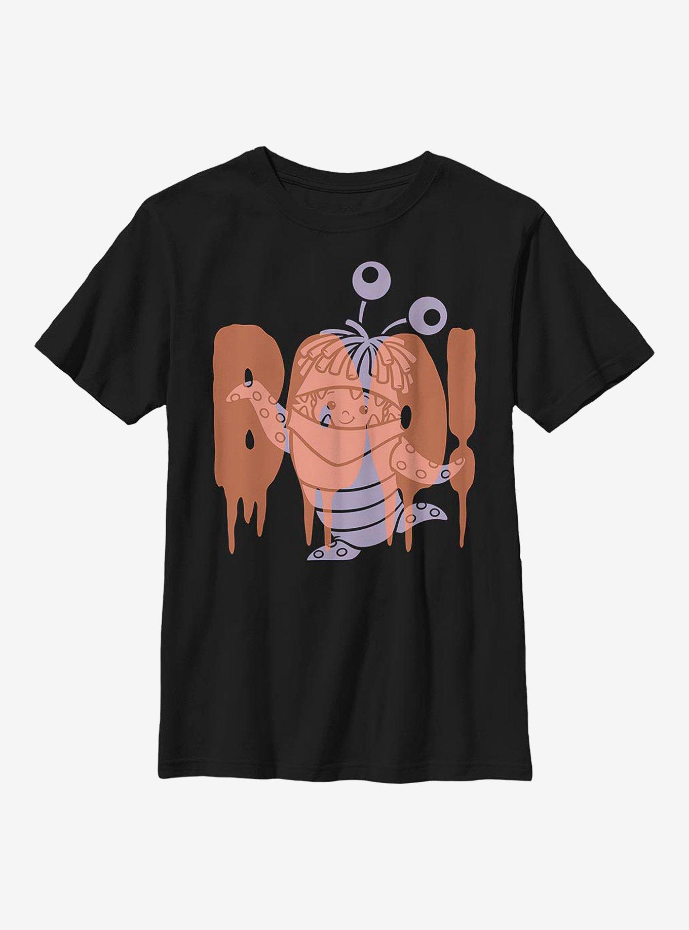 Disney Pixar Monsters University Spooky Boo Youth T-Shirt, BLACK, hi-res