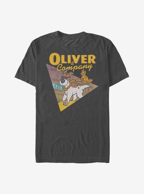 Disney Oliver And Company Oliver And Dodger T-Shirt - GREY | BoxLunch