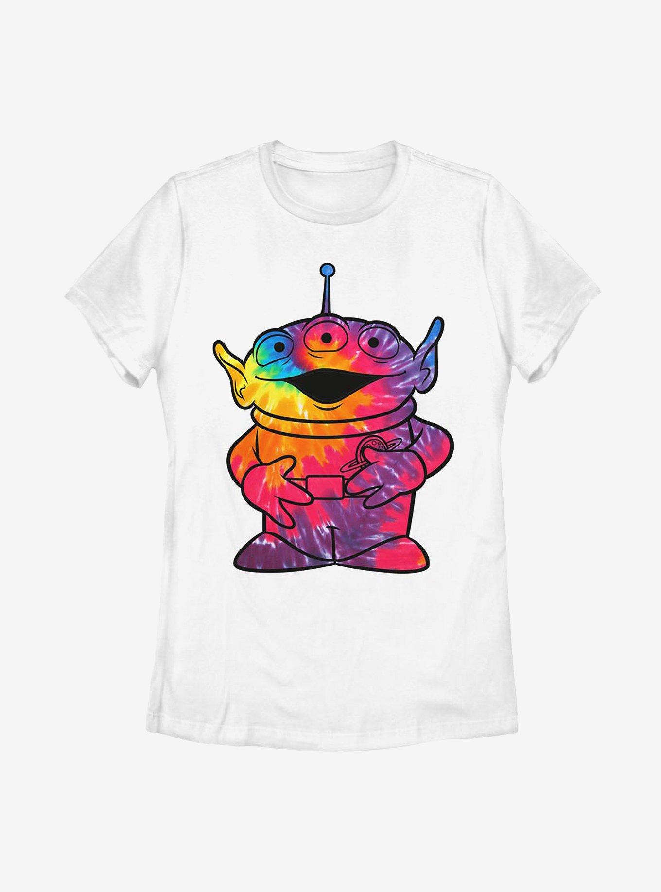 Disney Pixar Toy Story Tie Dye Alien Womens T-Shirt, , hi-res