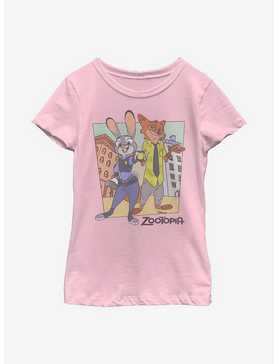 Disney Zootopia Wilde And Hopps Youth Girls T-Shirt, , hi-res