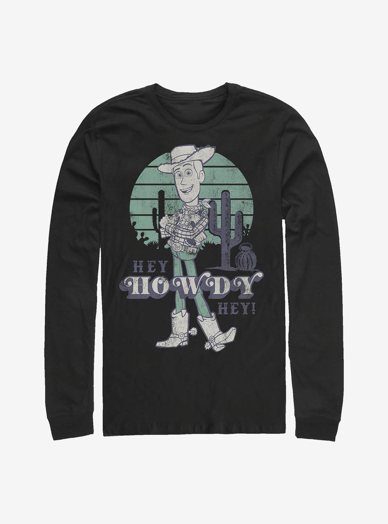 Disney Pixar Toy Story 4 Howdy Hey Long-Sleeve T-Shirt, , hi-res