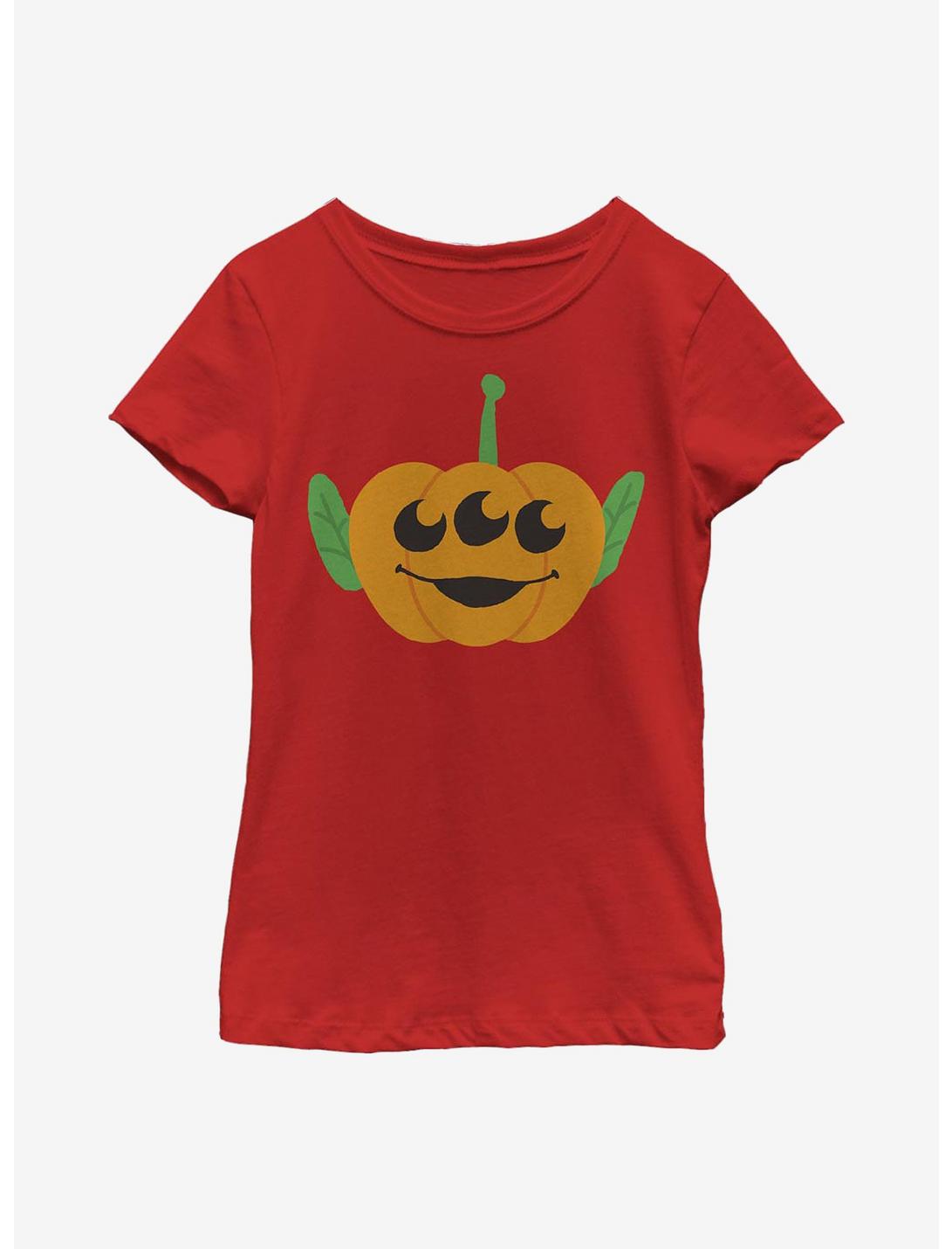 Disney Pixar Toy Story Alien Pumpkin Youth Girls T-Shirt, RED, hi-res