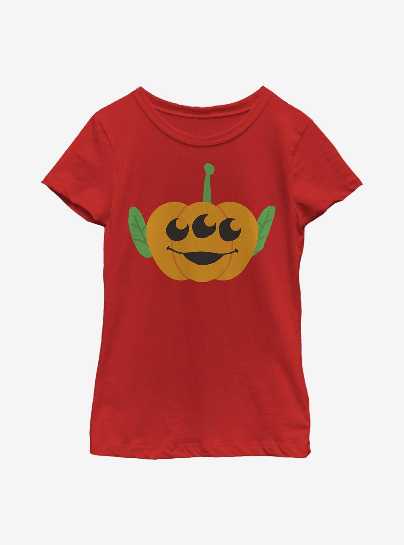 Disney Pixar Toy Story Alien Pumpkin Youth Girls T-Shirt, , hi-res