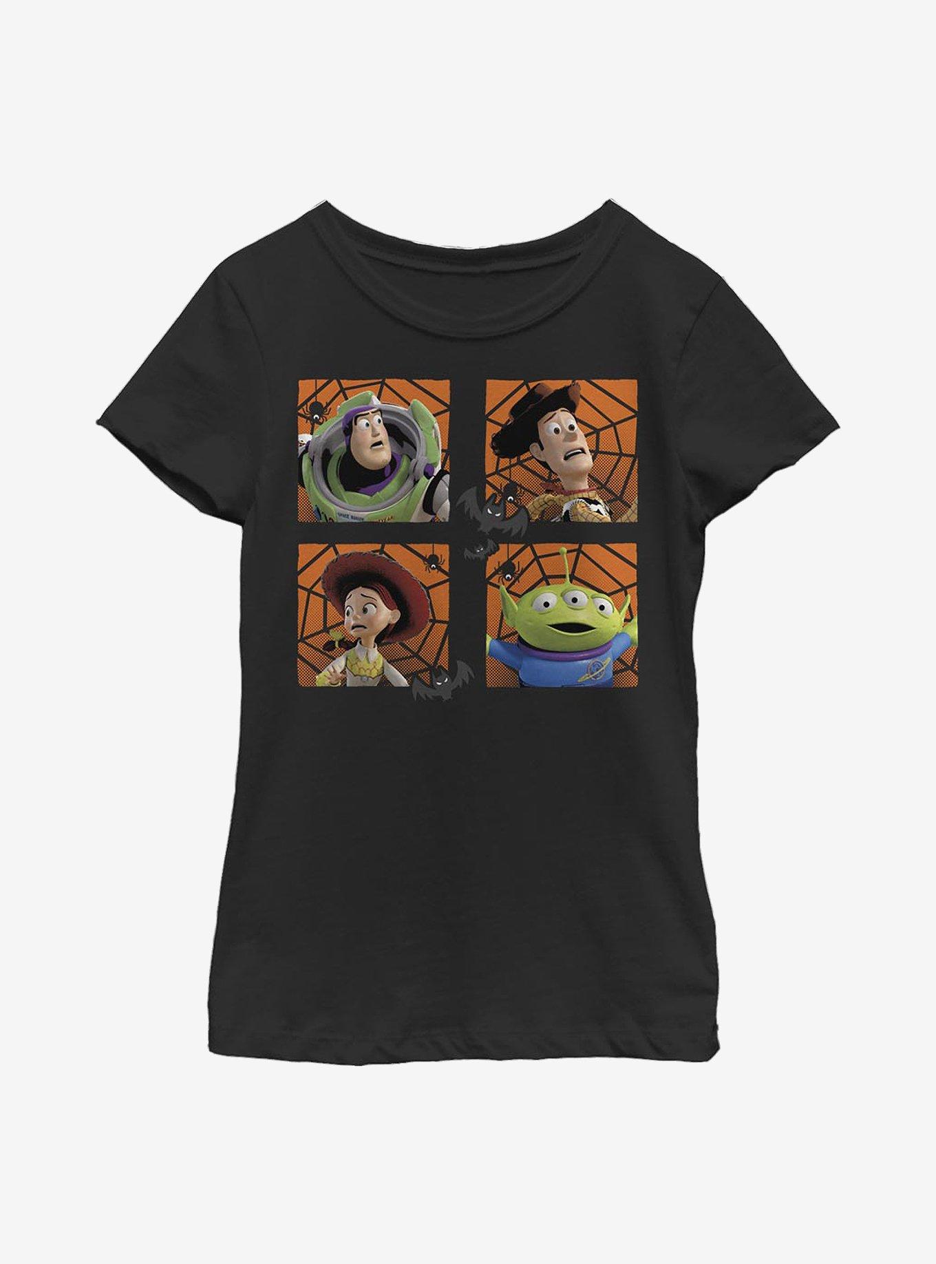 Disney Pixar Toy Story Halloween Four Square Youth Girls T-Shirt, , hi-res