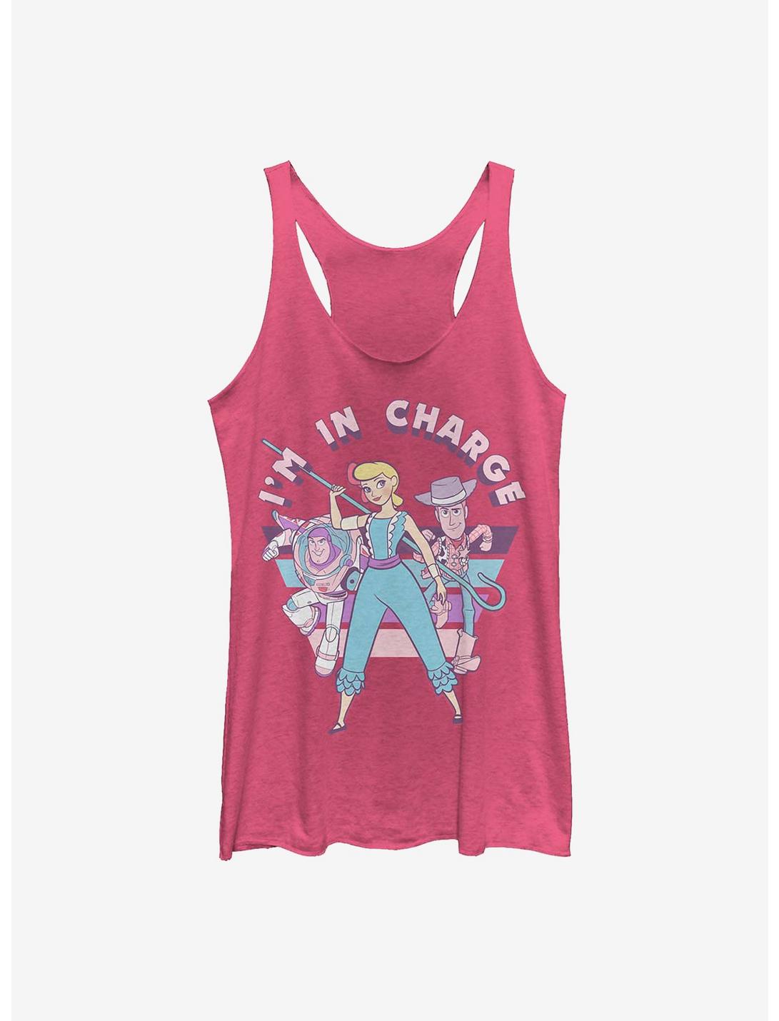 Disney Pixar Toy Story 4 I'm In Charge Bo Womens Tank Top, PINK HTR, hi-res