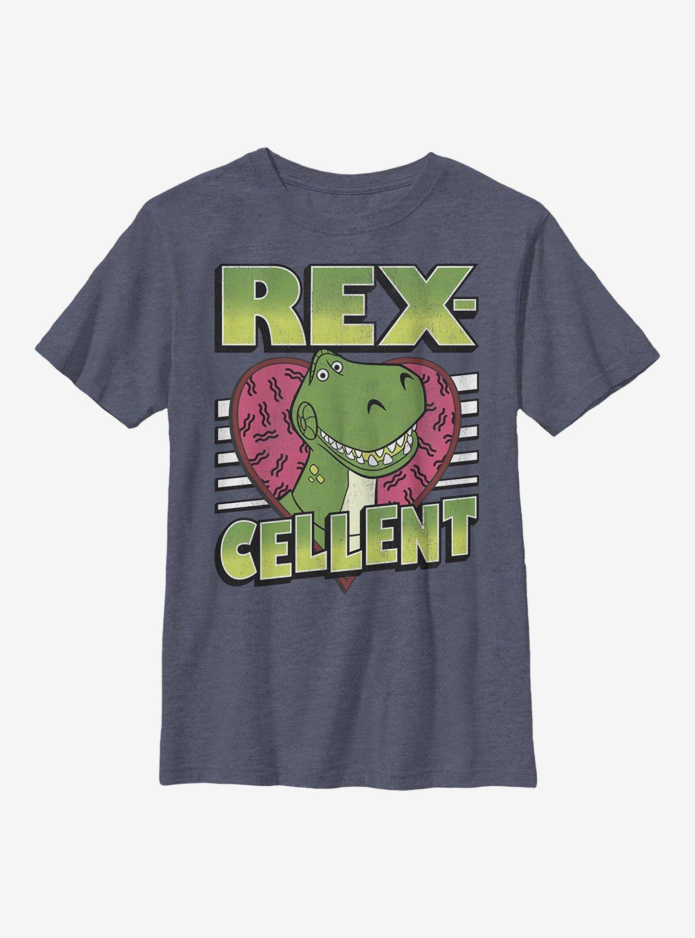 Disney Pixar Toy Story Rexcellent Heart Youth T-Shirt, , hi-res
