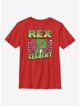 Disney Pixar Toy Story Rexcellent Heart Youth T-Shirt, RED, hi-res