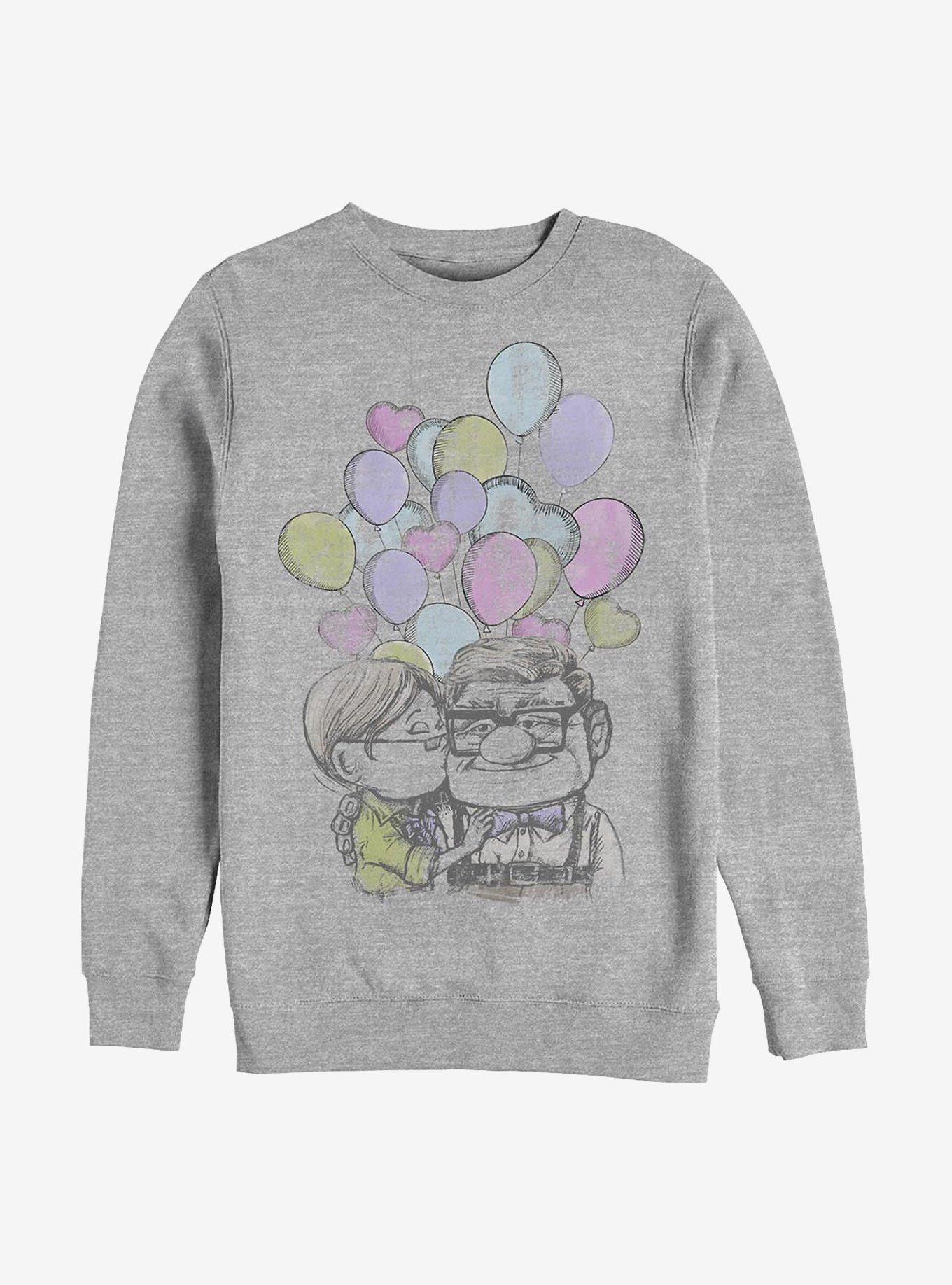 Disney Pixar Up Love Up Sweatshirt, ATH HTR, hi-res