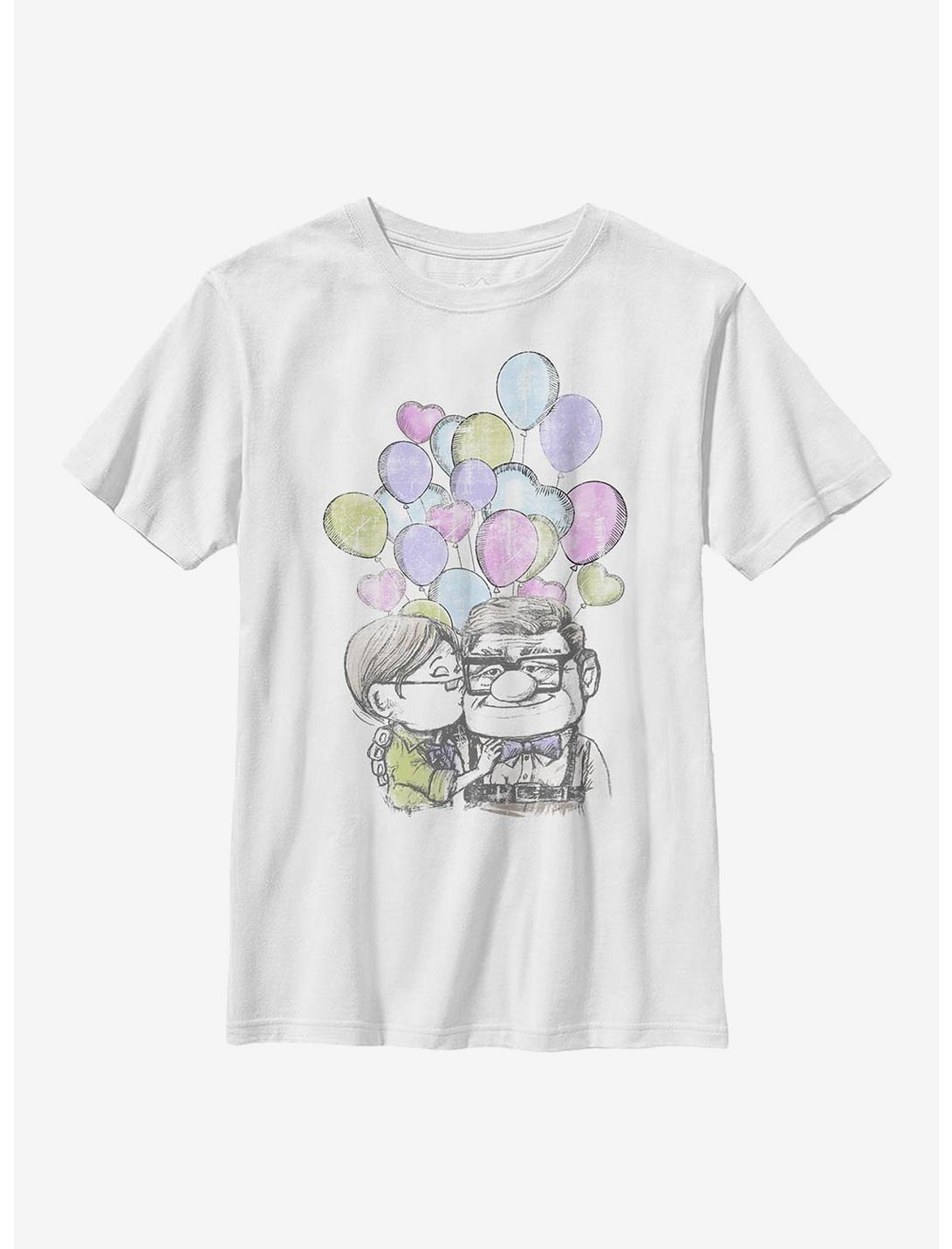 Disney Pixar Up Love Up Youth T-Shirt, WHITE, hi-res