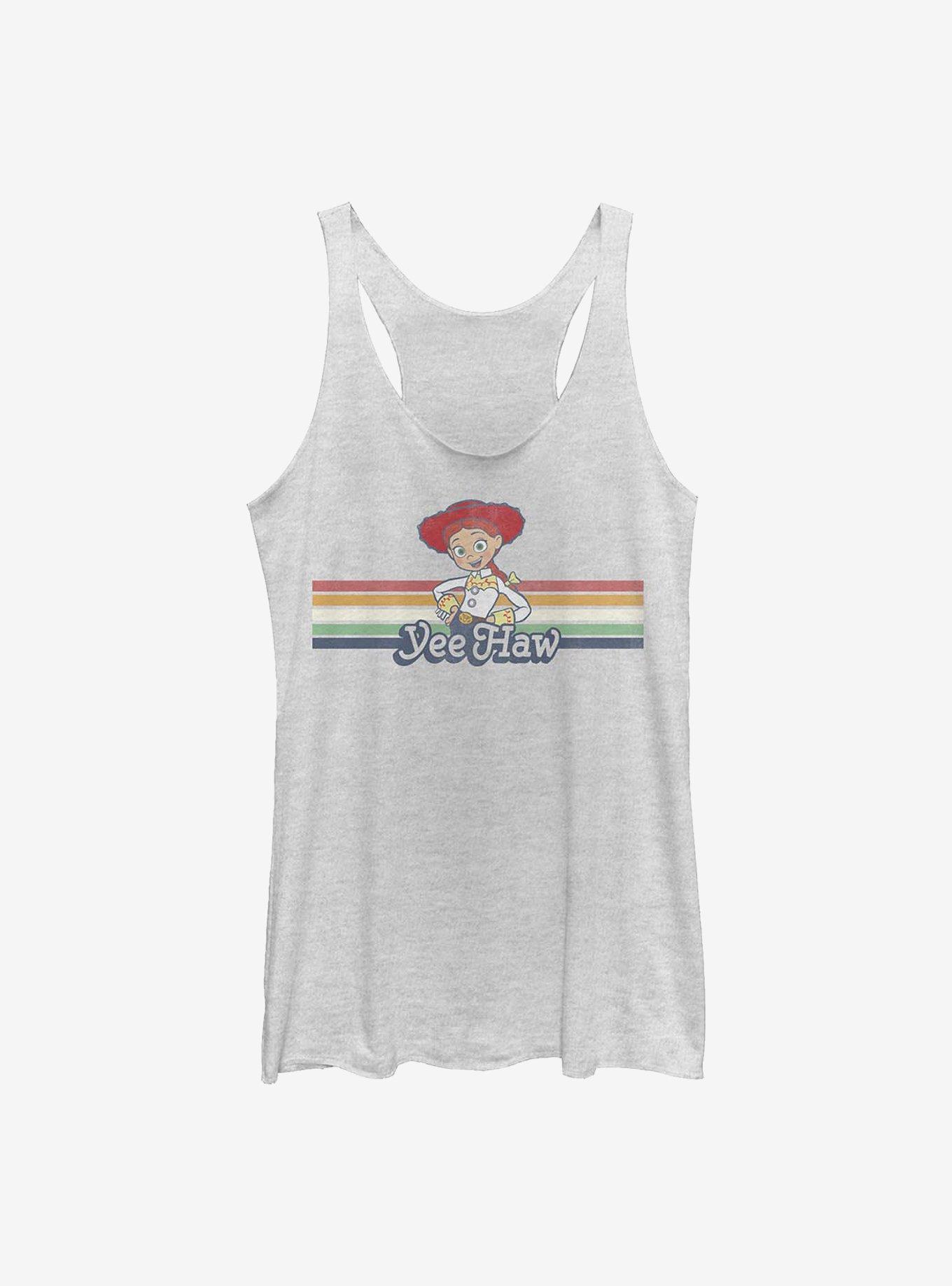 Disney Pixar Toy Story 4 Yee Haw Womens Tank Top, WHITE HTR, hi-res