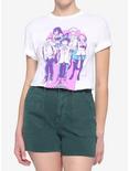 My Hero Academia Blue & Purple Group Boyfriend Fit Girls T-Shirt, MULTI, hi-res