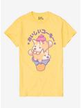 Pastel Corgi Ice Cream Girls T-Shirt, MULTI, hi-res