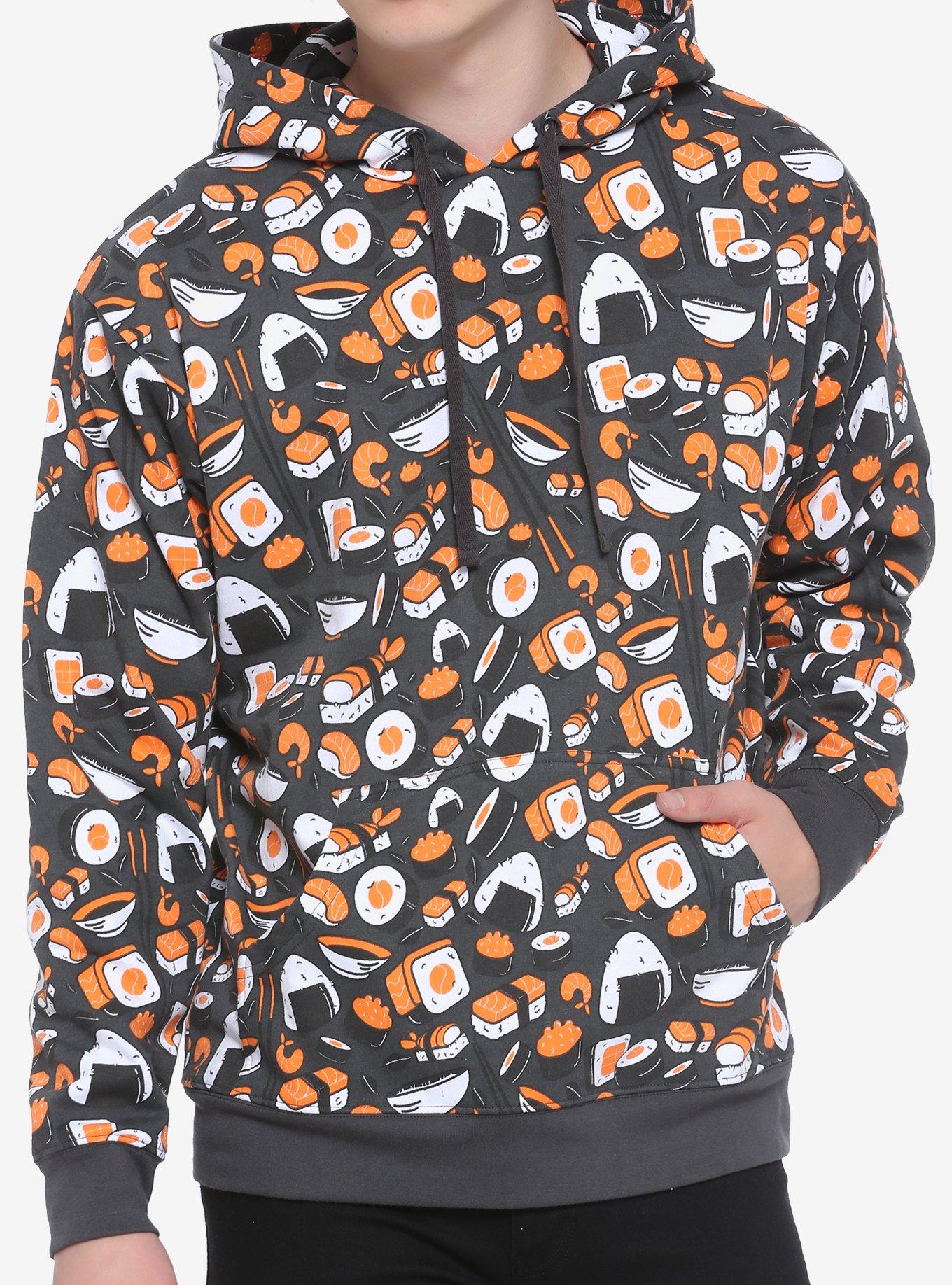 Sushi Printed Hoodie