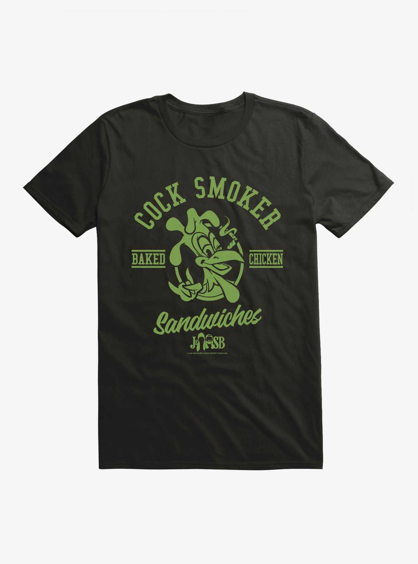 Jay And Silent Bob Cock Smoker Sandwiches T-Shirt, , hi-res