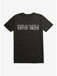 Jay And Silent Bob Written And Directed By Kevin Smith T-Shirt, BLACK, hi-res