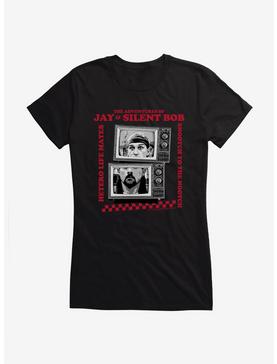 Jay And Silent Bob Hetero Life Mates Girls T-Shirt, , hi-res